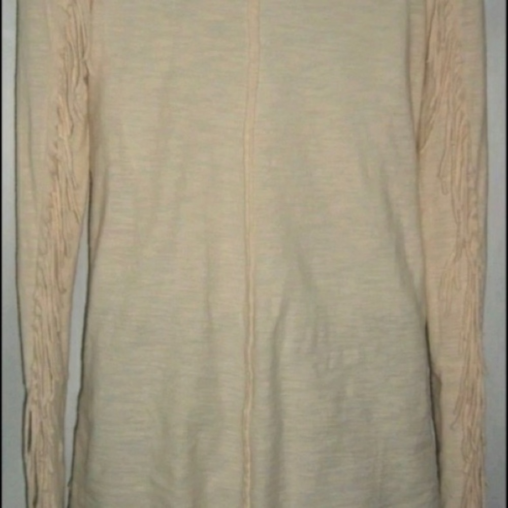 Free People Urban Outfitters Ivory Fringe Top - Picture 7 of 7